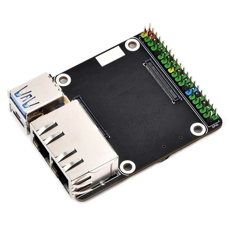 Базовая плата Mini Dual Gigabit Ethernet для CM5