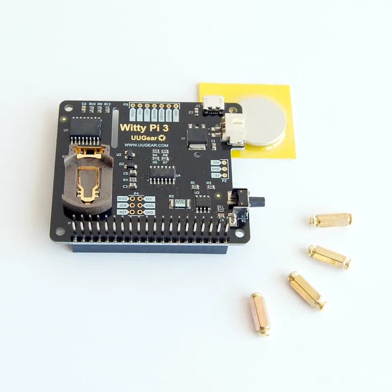 Witty Pi 3 Rev2: часы реального времени и управление питанием для Raspberry Pi