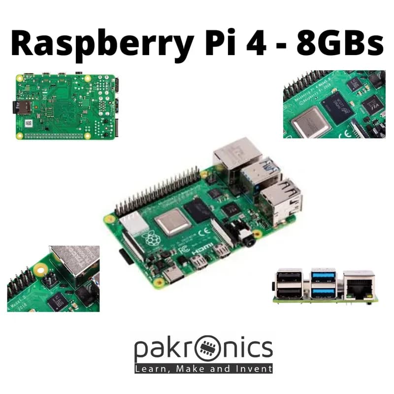 Raspberry Pi® 4–8 ГБ