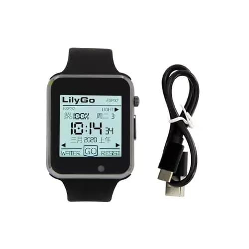 TTGO T-Watch-2020 ESP32 Основной чип 1,54-дюймовый сенсорный дисплей Программируемый носимый Взаимодействие с окружающей средой