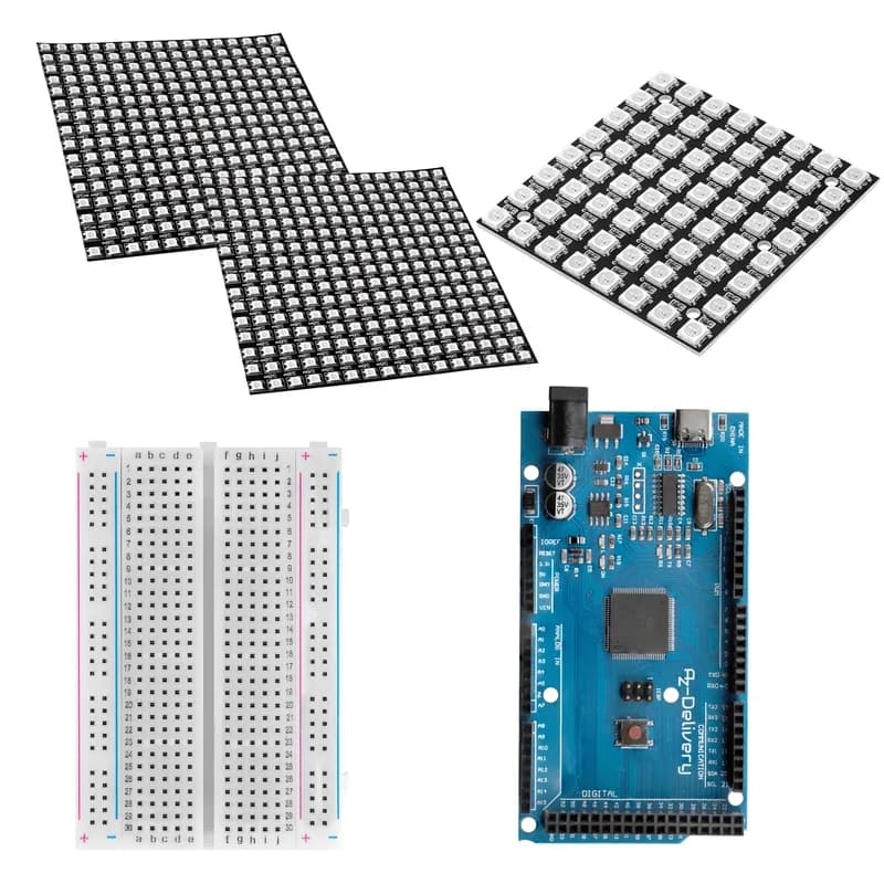 Комплект с AZ-MEGA2560-Board для блога Beleuchtete Geschenkboxen als Weihnachtsdekoration