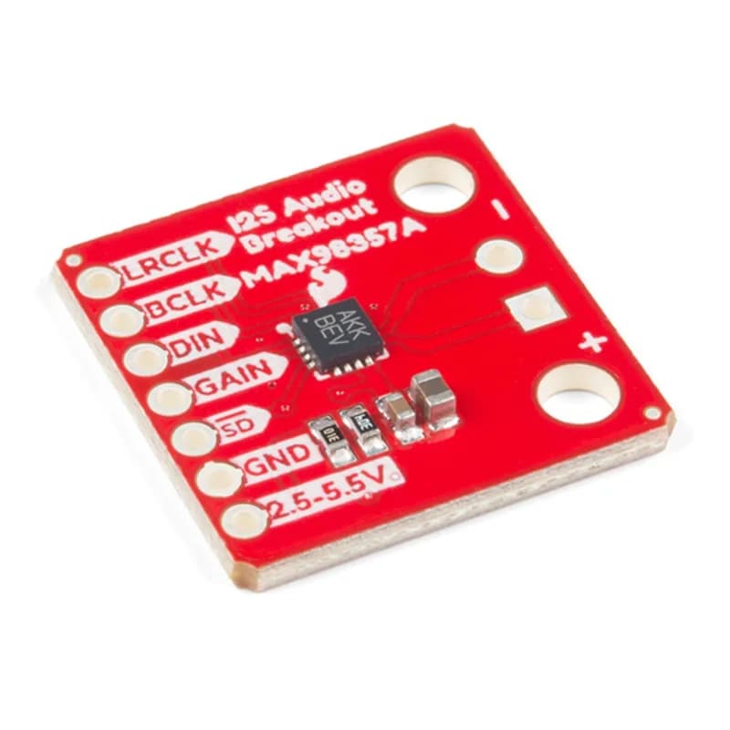 Аудиосистема SparkFun I2S — MAX98357A