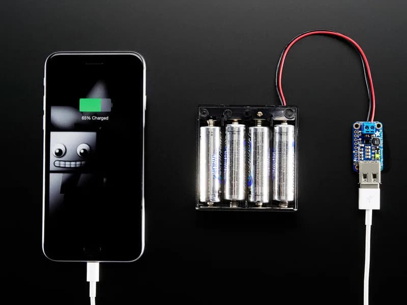 VERTER 5В USB понижающе-повышающий - 500мА от 3В-5В / 1000мА от 5В-12В TPS63060