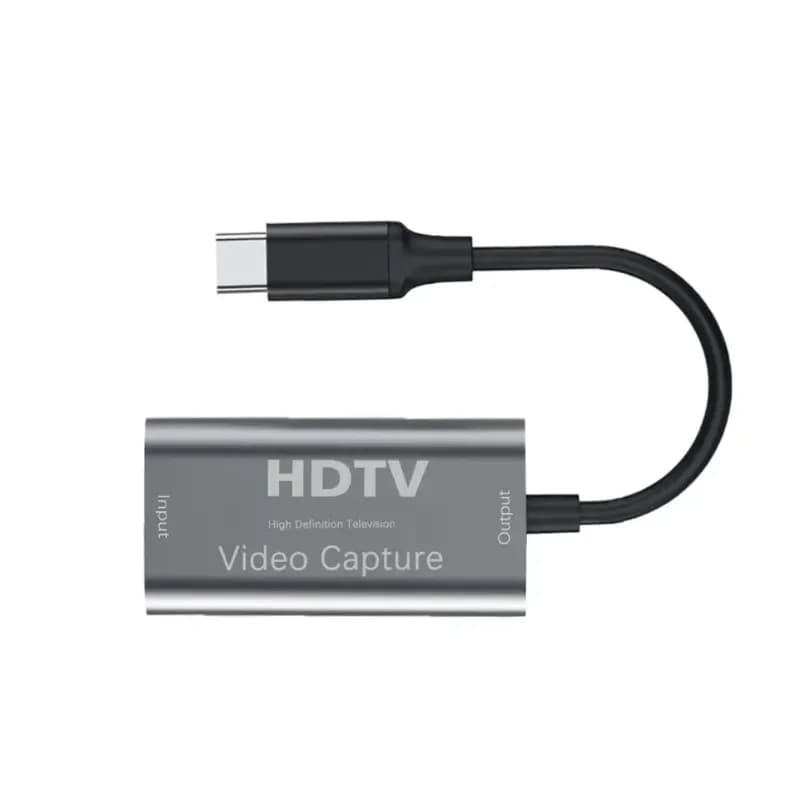 1080P 60HZ HDMI захват видео USB C к адаптерам видеозахвата для записи видео в реальном времени