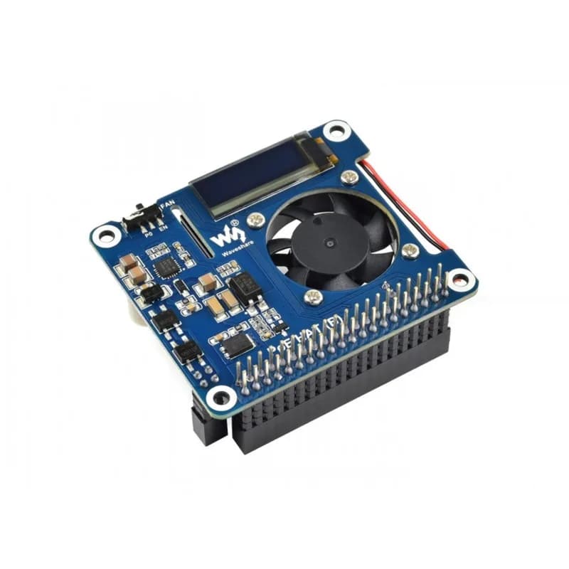 Шляпа Power over Ethernet (B) для Raspberry Pi 3B+/4B и сети 802.3af PoE