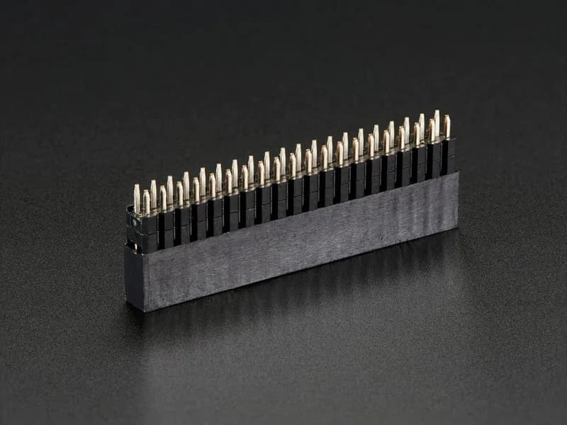 Разъем GPIO для Raspberry Pi B+ — высокий гнездовой разъем 2x20