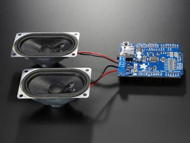 Adafruit "Music Maker" MP3 Shield для Arduino со стереоусилителем 3 Вт
