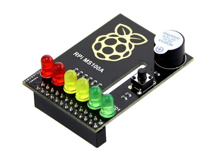 Дополнительные платы светодиодов и зуммеров Raspberry Pi
