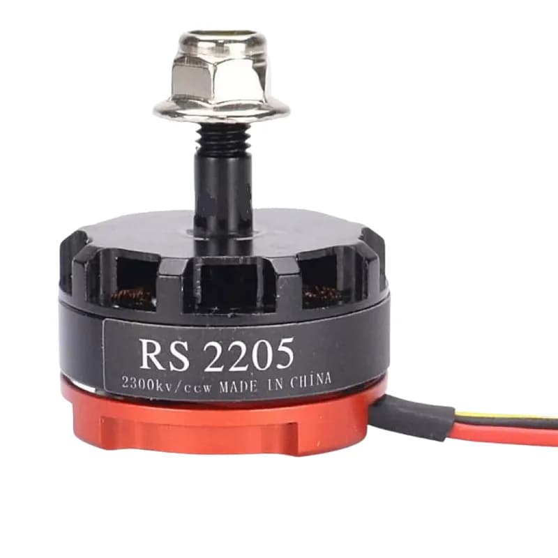 RS2205 2300KV Бесщеточный двигатель постоянного тока для дрона (вращение против часовой стрелки)