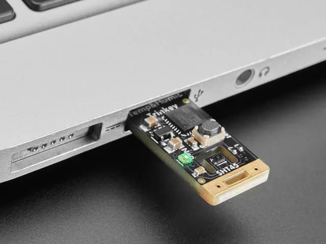Adafruit SHT45 Trinkey - USB-датчик температуры и влажности