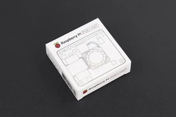 ШЛЯПА Raspberry Pi PoE+ (совместима с Raspberry Pi 4B / 3B+)