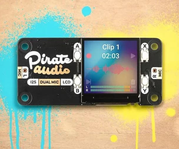 Pirate Audio: двойной микрофон для Raspberry Pi