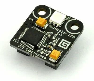 Интеллектуальный многоцветный светодиодный модуль — совместимость с .NET Gadgeteer