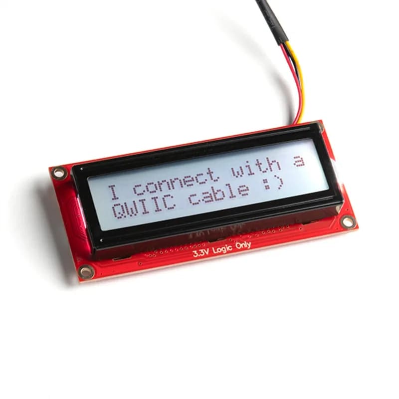SparkFun 16x2 SerLCD - RGB подсветка (Qwiic)