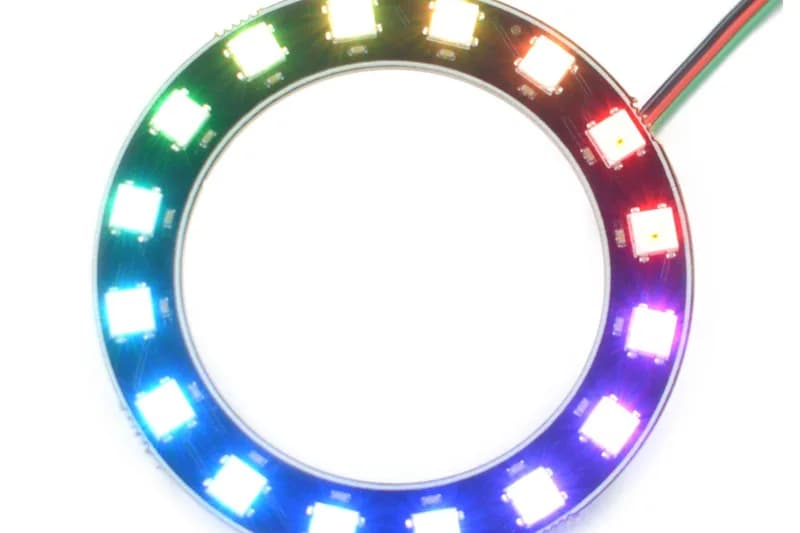 Раскройте творческий потенциал с помощью светодиодного кольца RGB WS2812