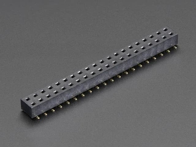 Разъем SMT GPIO для Raspberry Pi HAT — короткий гнездовой разъем 2x20