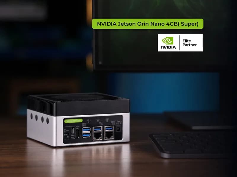 reComputer Super J3010 — компьютер Advanced Edge AI с NVIDIA® Jetson™ Orin™ Nano 4 ГБ