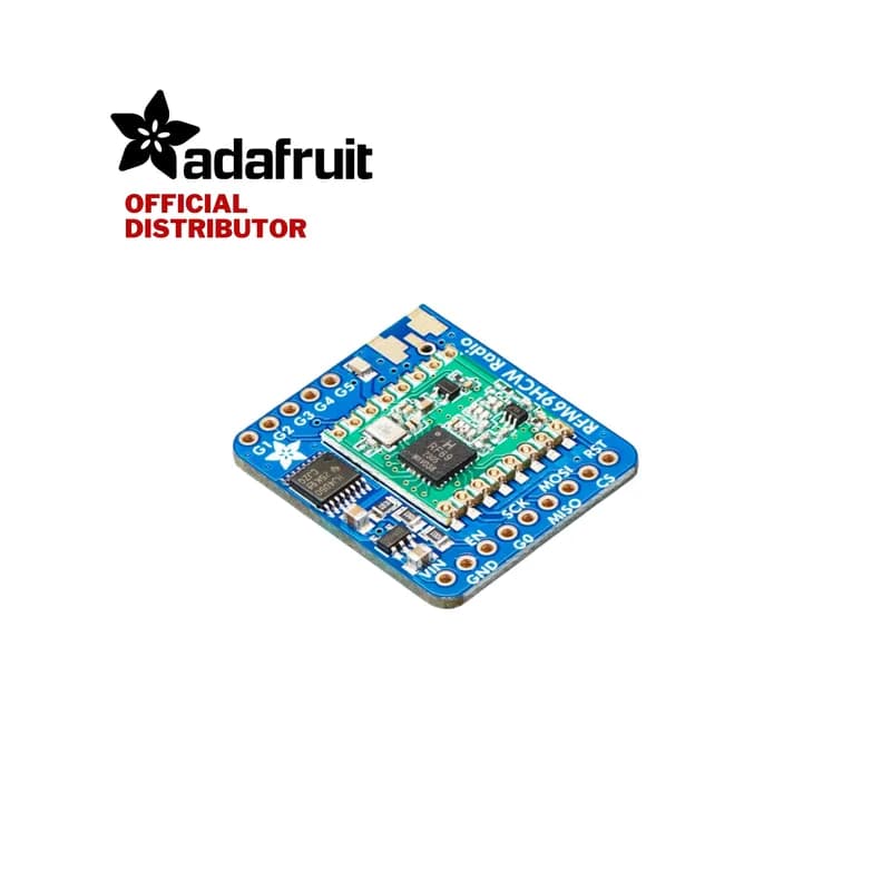 Трансивер Adafruit RFM69HCW - радиочастота 433 МГц