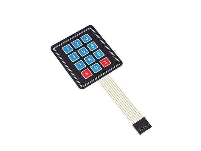 HKD 3X4 MEMBRANE KEYPAD
