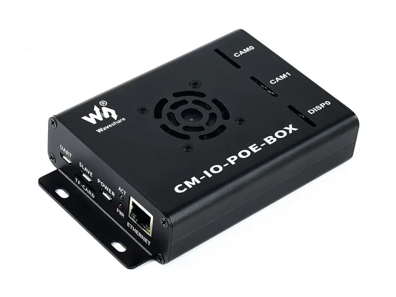 Чехол Raspberry Pi с платой расширения Raspberry PoE для компьютерного модуля Raspberry Pi