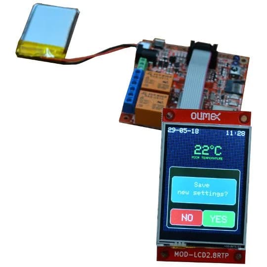 MOD-LCD2.8RTP - COLOR TFT LCD 320*240 PIXELS WITH TOUCH PANEL