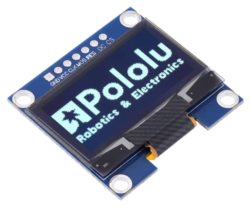 Графический OLED-дисплей: 128x64, 1,3 дюйма, белый, SPI