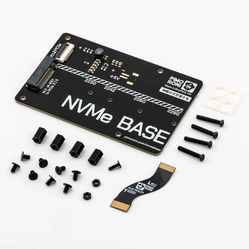 База Raspberry Pi 5 NVMe
