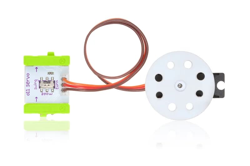 Выходные биты LittleBits — сервопривод