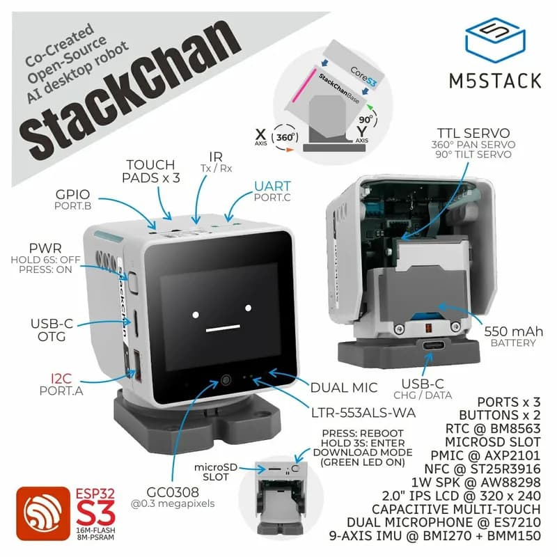 M5 AI ESP32-S3