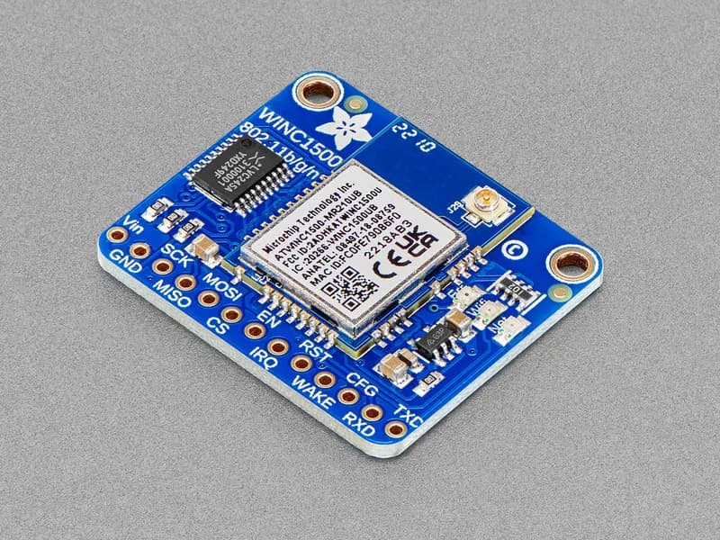 Adafruit ATWINC1500 WiFi Breakout с разъемом uFL — прошивка 19.4.4