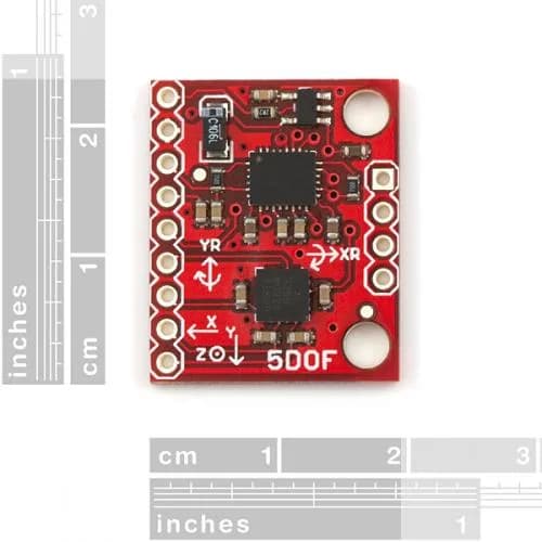 IMU 5 степеней свободы IDG500/ADXL335