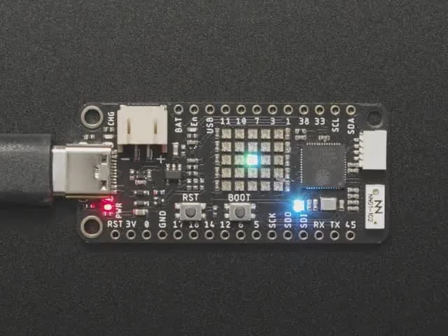 FeatherS2 Neo - Blingy RGB ESP32-S2 Плата для разработки Feather