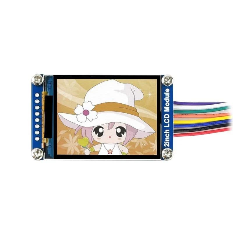 Waveshare — 2-дюймовый TFT-модуль дисплея SPI, совместимый с Arduino и Raspberry Pi