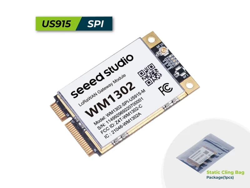 Модуль шлюза LoRaWAN Wio-WM1302 (SPI) — US915 — M