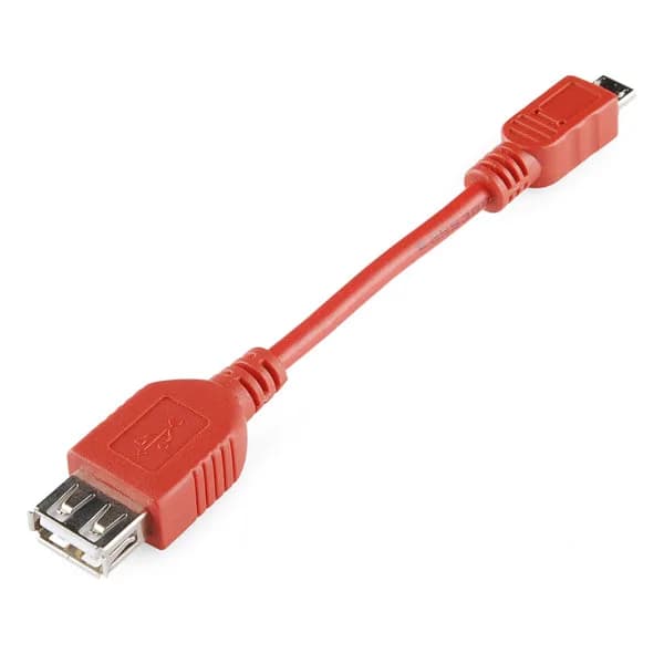 USB-кабель OTG — гнездо A к Micro A — 4 дюйма