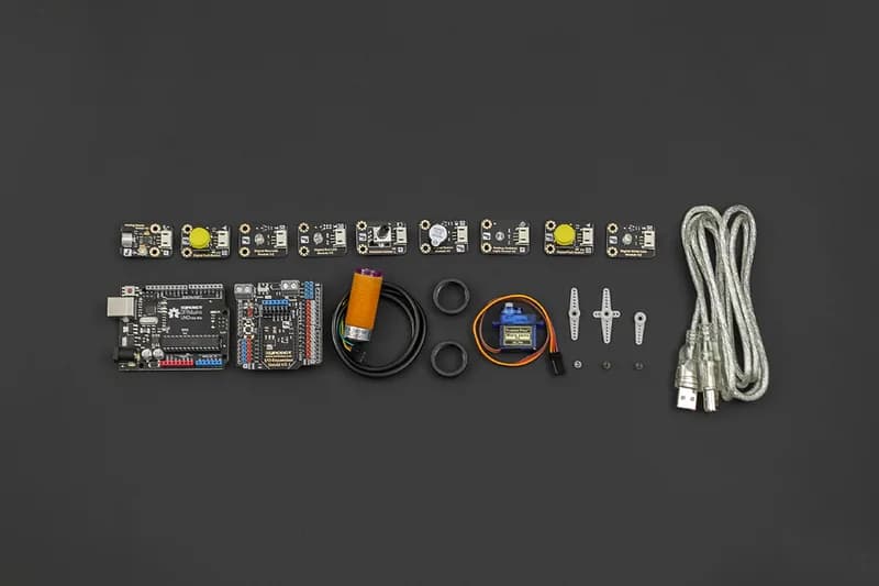 Easy Electronics с гравитационным стартовым комплектом для ArduBlock
