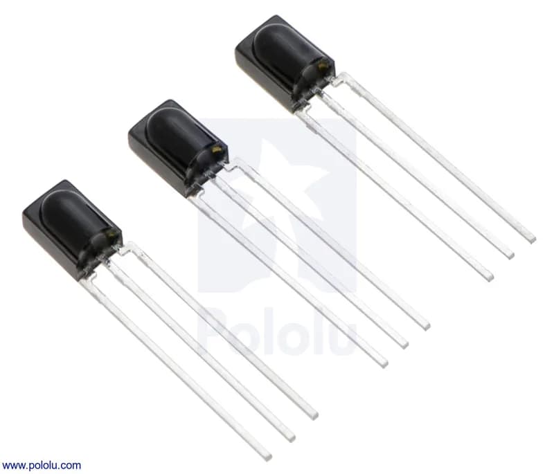 Vishay TSSP58038 Модуль ИК-детектора, 38 кГц, фиксированное усиление (3 шт.)