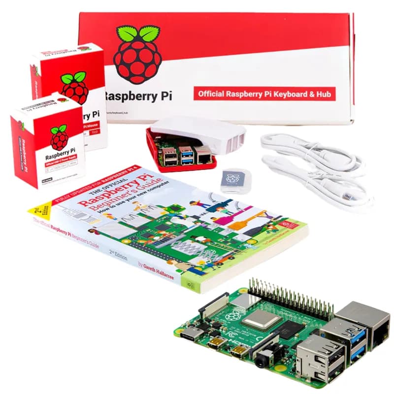 Настольный комплект Pakronics® Raspberry Pi® 4, 2 ГБ