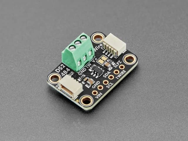 Adafruit DS2484 Разводка адаптера шины I2C на 1-проводную шину