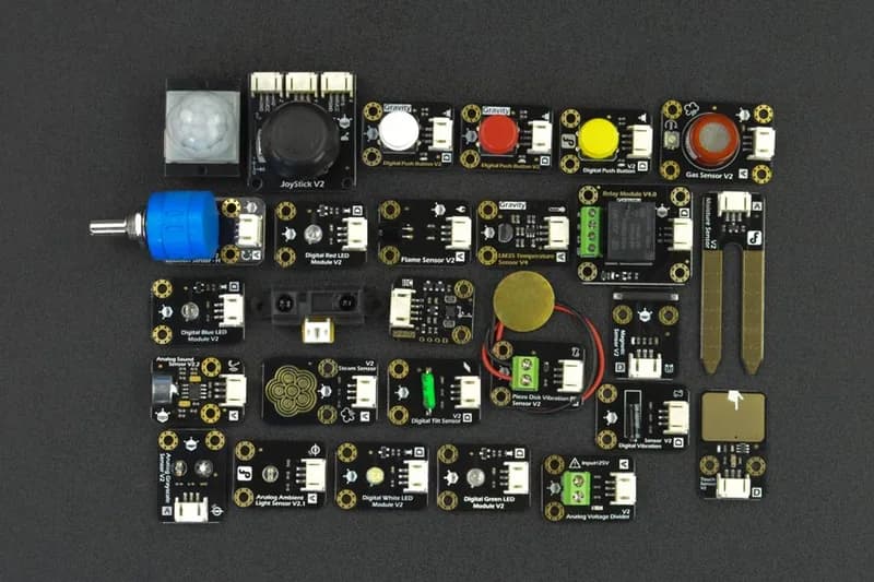 Gravity: Набор датчиков из 27 шт. для Arduino