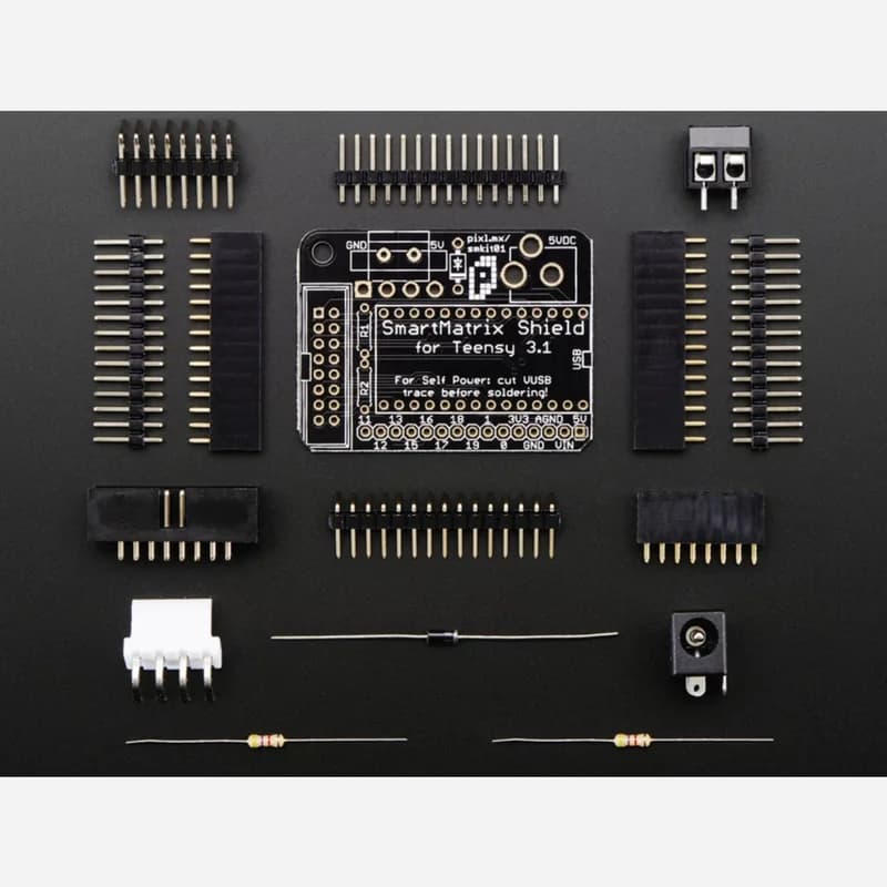 SmartMatrix SD Shield v3 - для Teensy 3.2