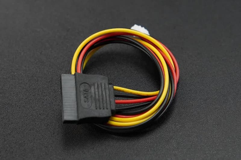 Кабель питания SATA для LattePanda Sigma (PH2.0 4-контактный на 15-контактный SATA, 40 см)