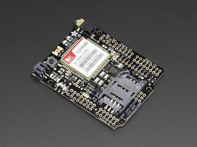 Adafruit FONA 808 Shield - Мини сотовая связь GSM + GPS для Arduino