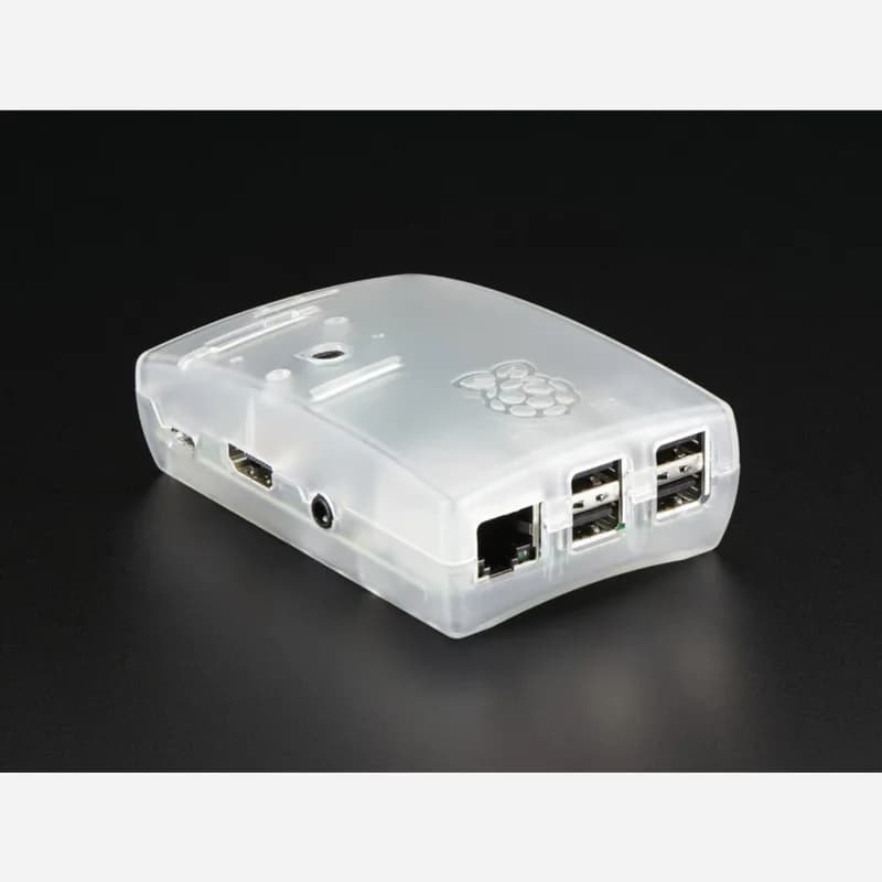 Raspberry Pi B+ / Pi 2 / Pi 3 Матовый белый корпус