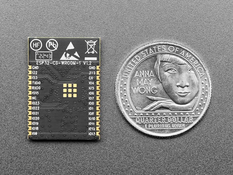 ESP32-C6-WROOM-1-N8 Инженерный модуль — антенна на печатной плате Quad SPI Flash 8 МБ
