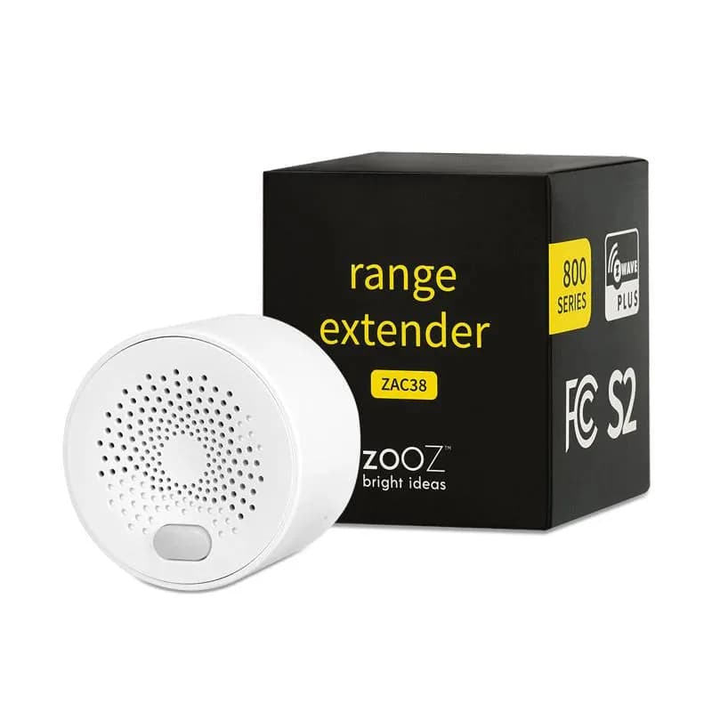Zooz 800 Series Z-Wave Plus расширитель диапазона ZAC38
ФУНКЦИИ