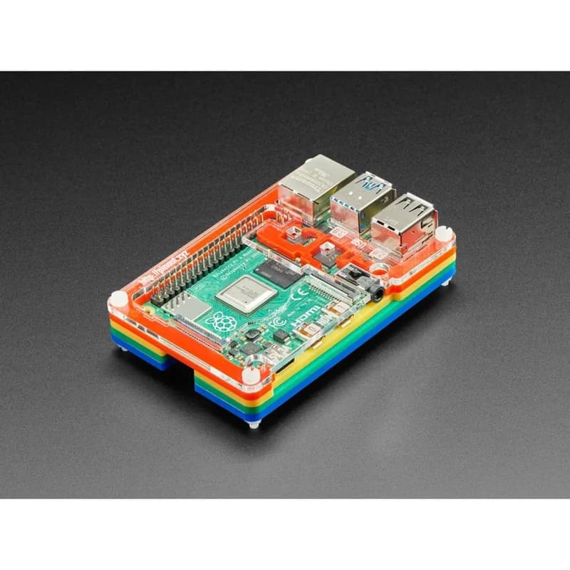 Rainbow Pibow Coupé 4 для Raspberry Pi 4