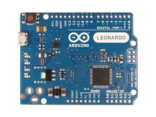 Arduino Leonardo без разъемов