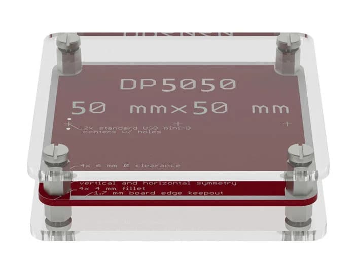 Базовый чехол Sick Of Beige v1, квадратный 50 мм (DP5050)