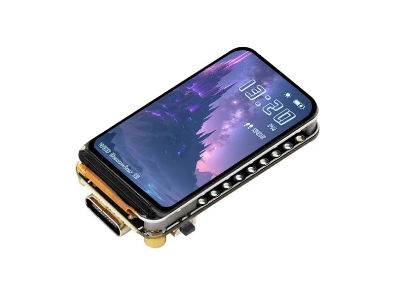 ESP32-S3 Макетная плата ЖК-дисплея, тип B – 1,47 дюйма, 240 МГц, Wi-Fi/BLE 5